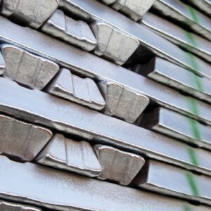 Stack of Aluminum ingots